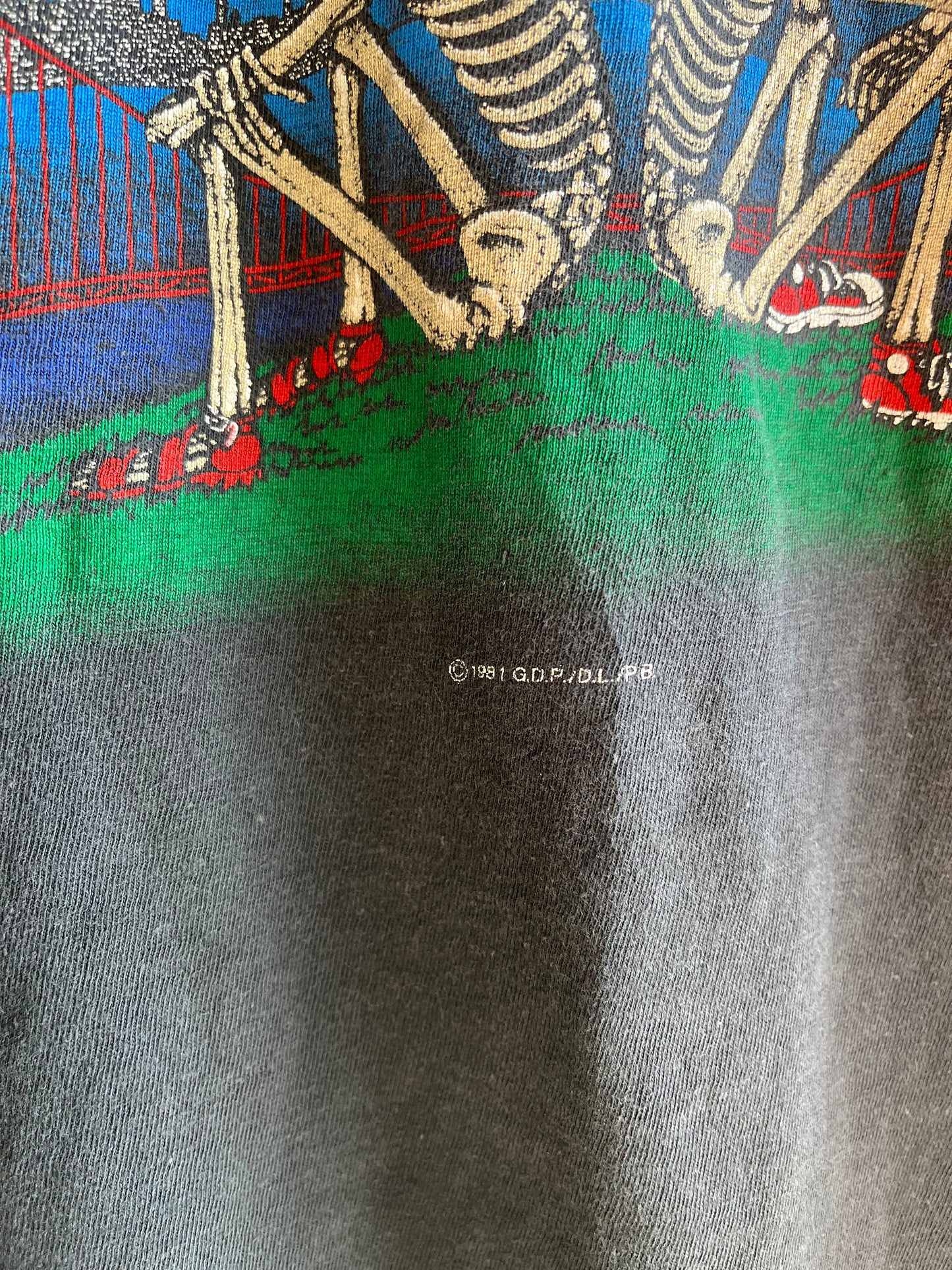 Vintage 1981 Grateful Dead “Golden Gate Bridge” T-Shirt