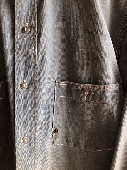 Vintage 1940’s “Demander” Button-Up Work Shirt - La Lovely Vintage 