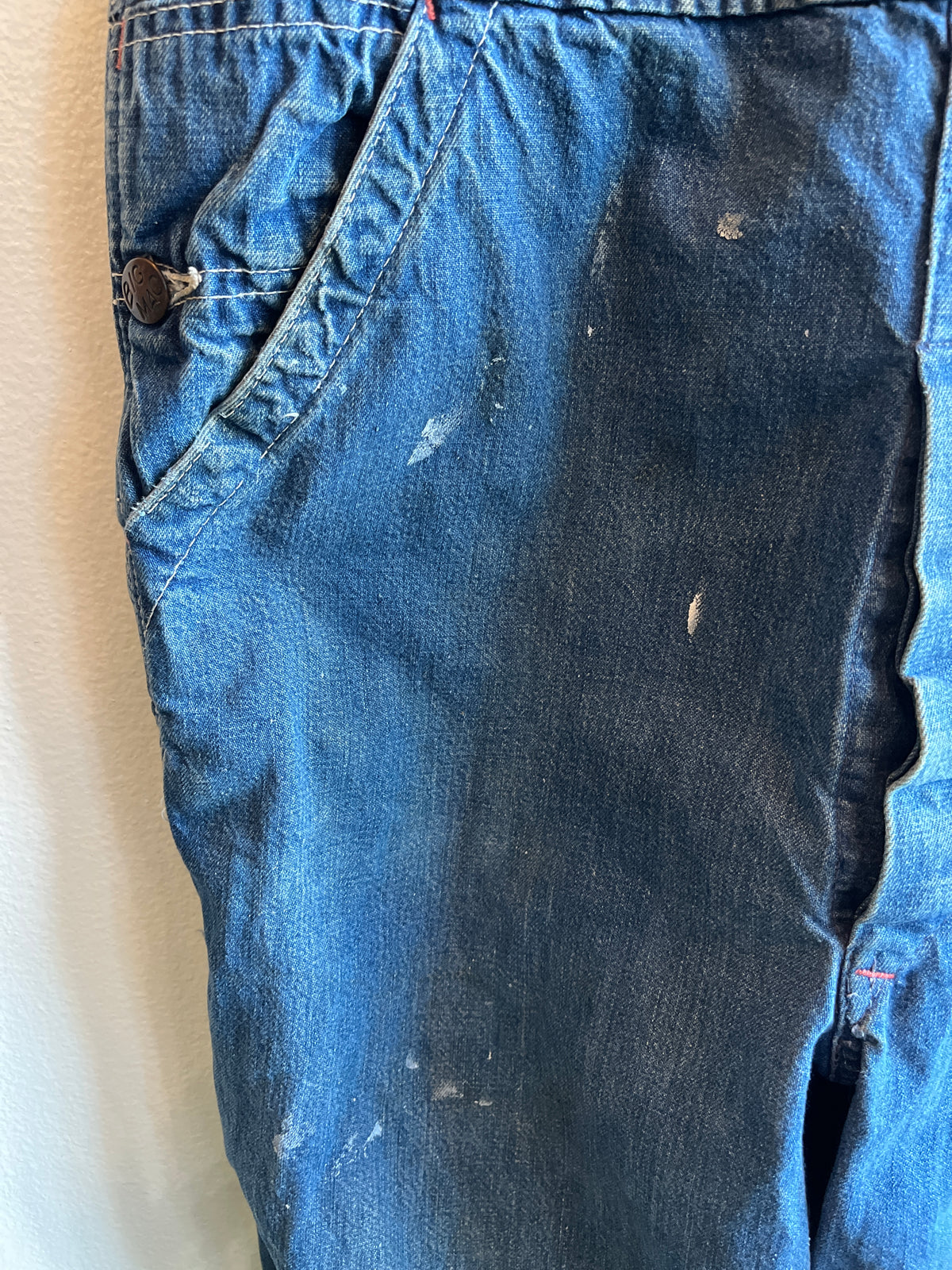 Vintage 1960/1970’s Big Mac Lowback Denim Overalls - La Lovely Vintage 
