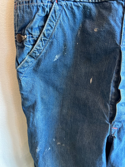 Vintage 1960/1970’s Big Mac Lowback Denim Overalls - La Lovely Vintage 