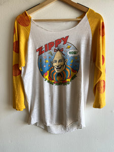 Vintage 1980’s “Zippy the Pinhead” Raglan T-Shirt