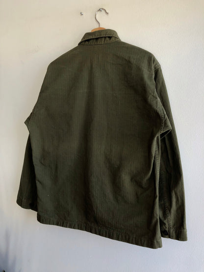 Vintage 1940/50’s U.S. Army HBT 13-Star Button Up Shirt - La Lovely Vintage 
