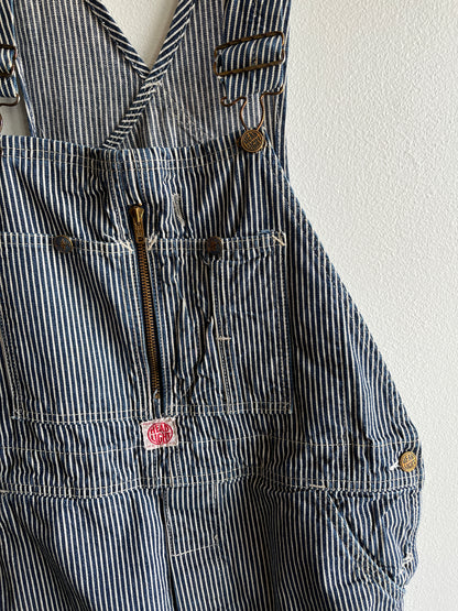 Vintage 1940/50’s Headlight Hickory Stripe Denim Overalls