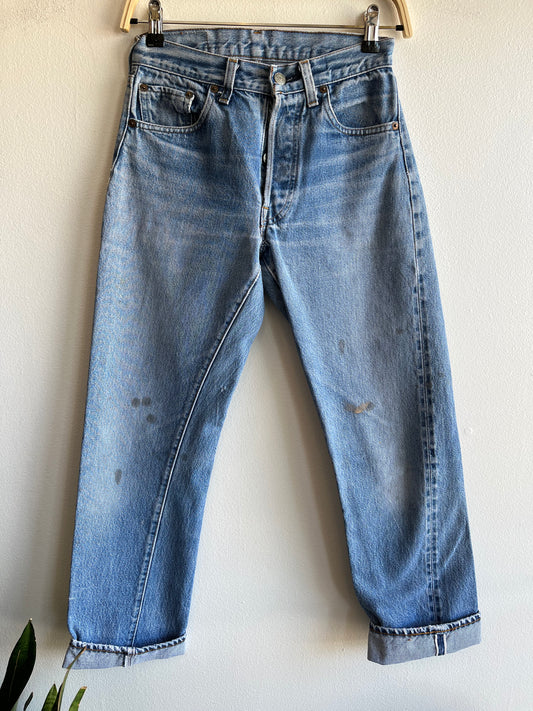 Vintage 1980’s Levi’s 501 Selvedge Denim Jeans - La Lovely Vintage 