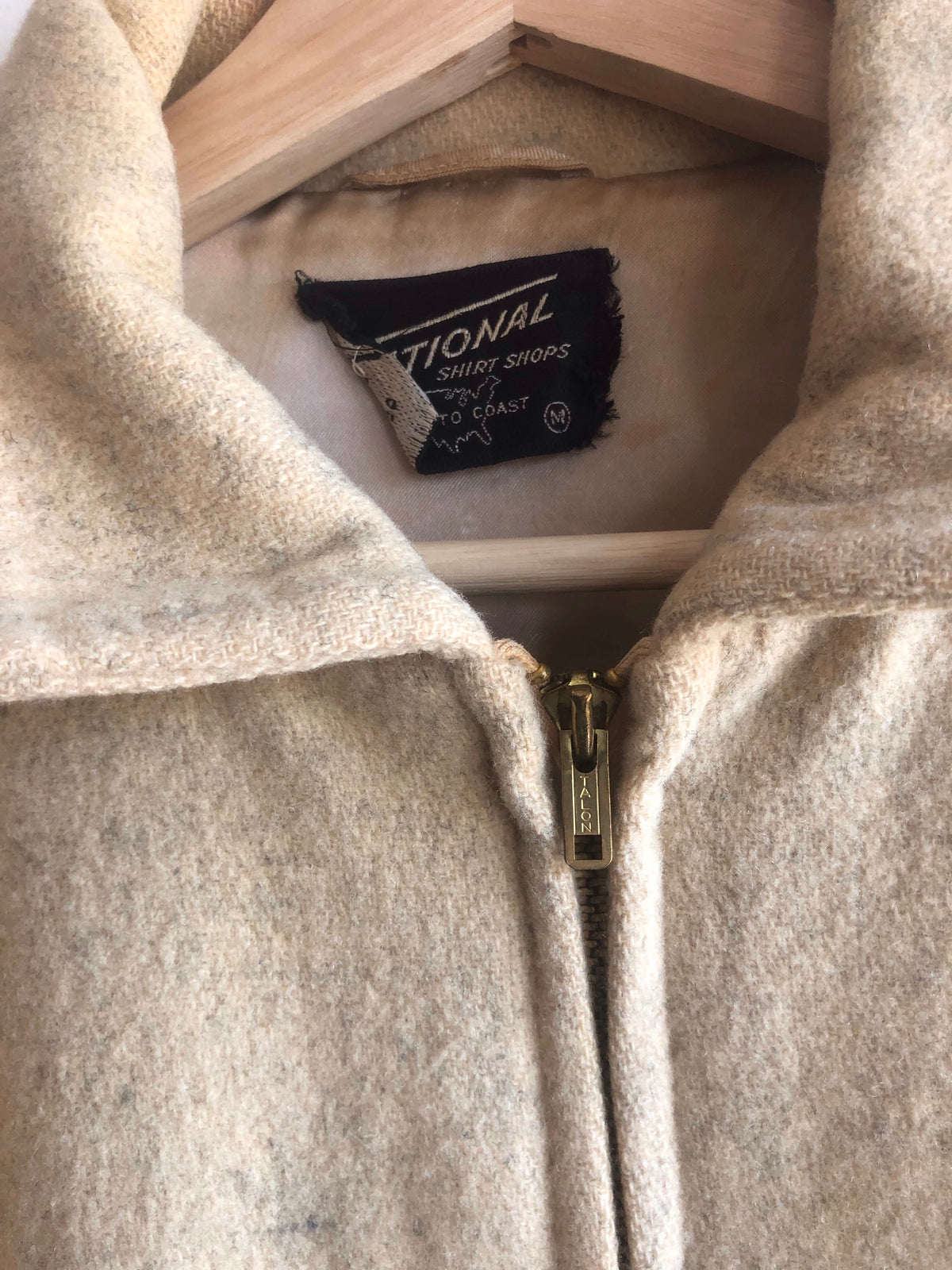 Vintage 1940/50’s Two-Tone Wool Ricky Jacket - La Lovely Vintage 