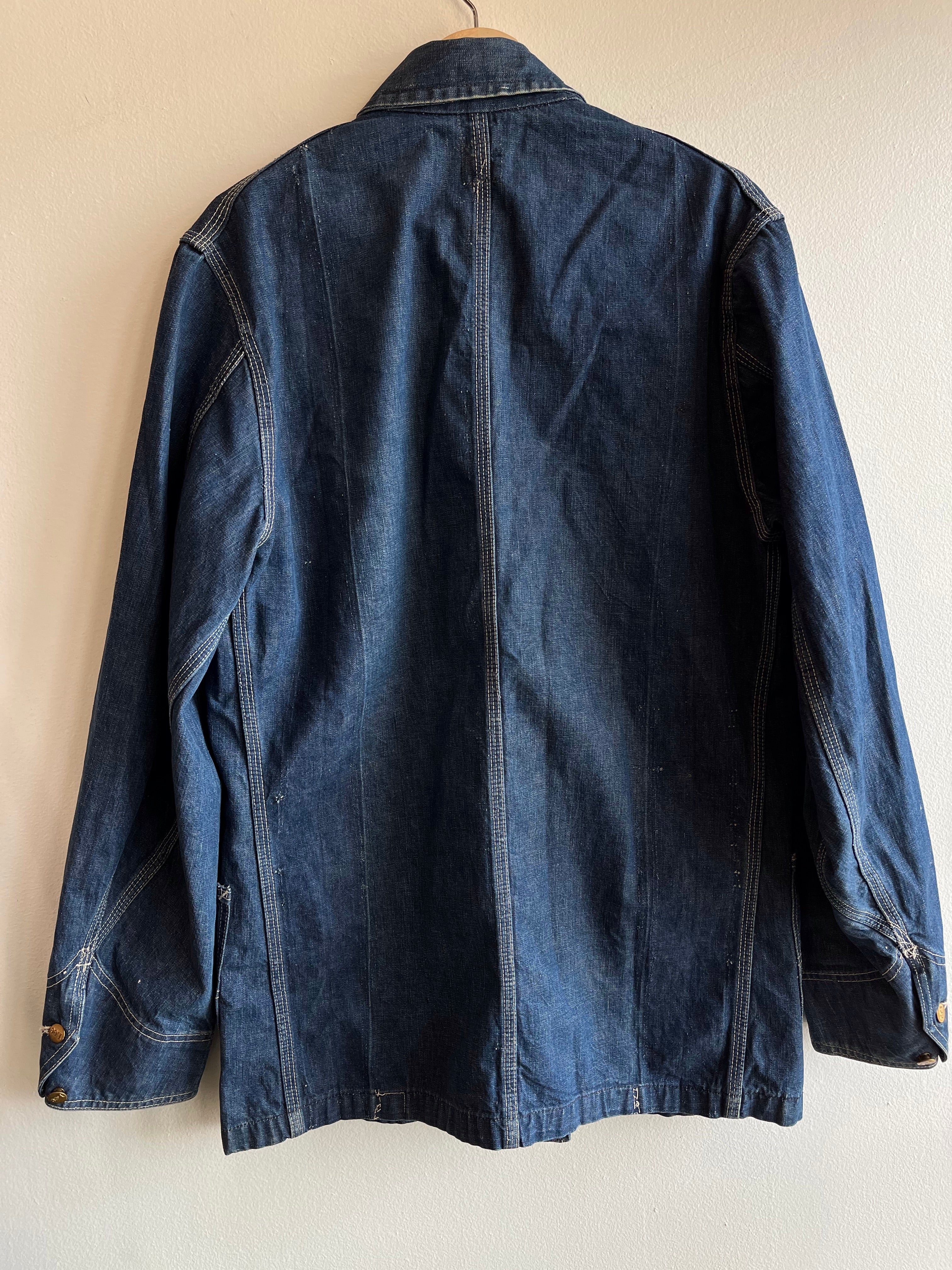 Vintage 1960's Lee “Jelt Denim” 91-J Chore Jacket – La Lovely Vintage