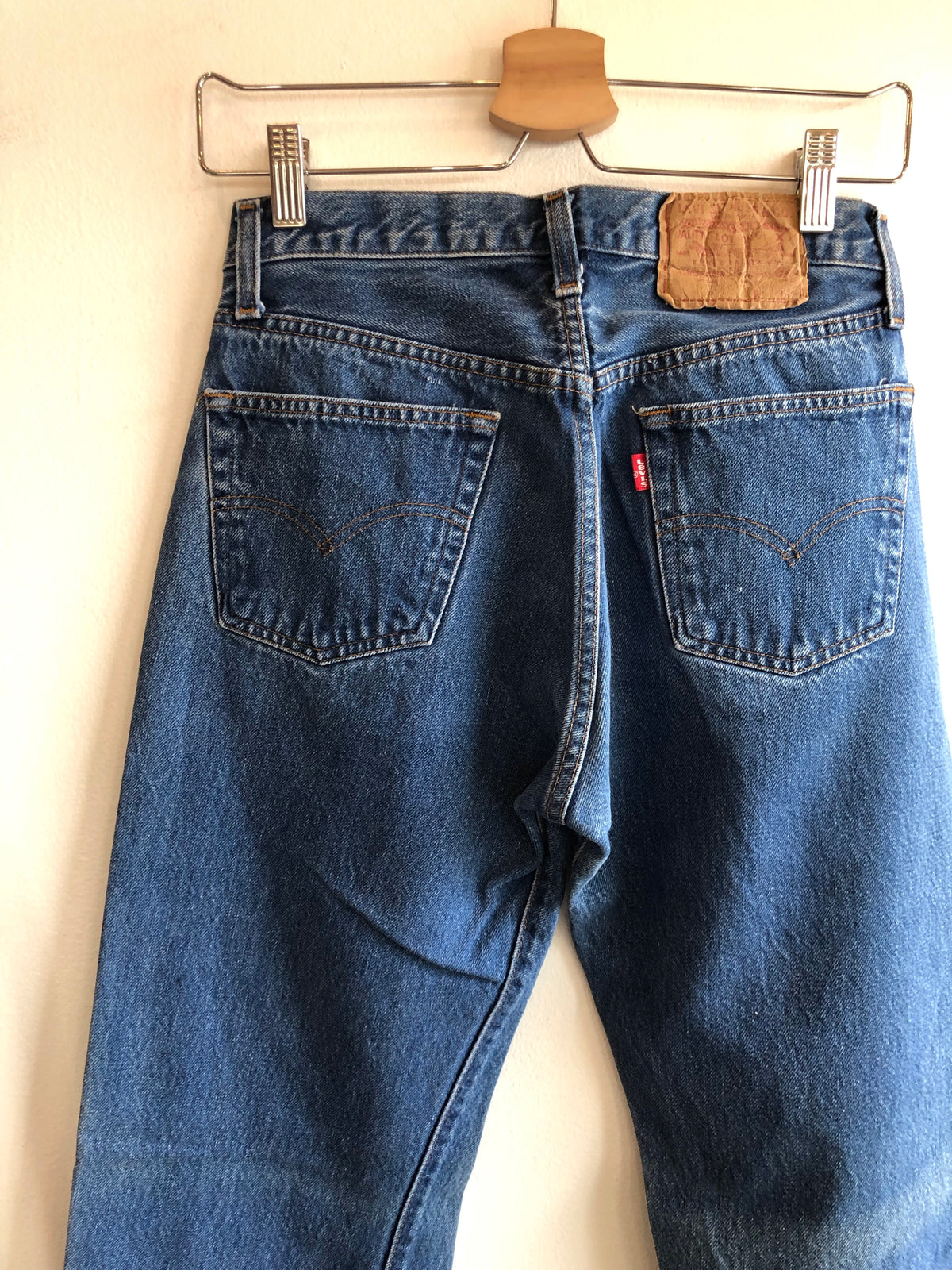 Vintage 1980’s Levi’s 501 Selvedge Denim Jeans - La Lovely Vintage 