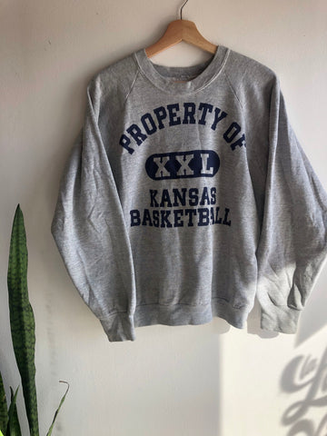 Vintage 1970/1980’s Kansas Basketball Sweatshirt