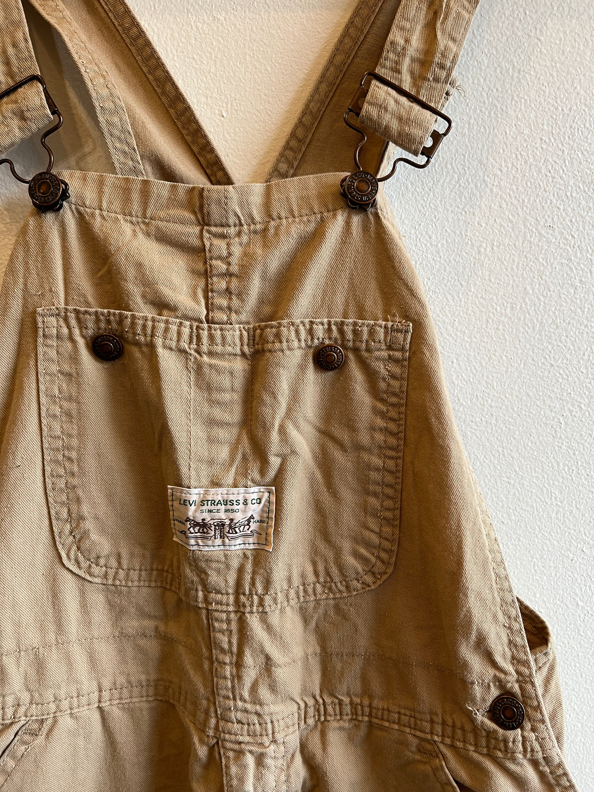 Vintage 1970’s Levi’s Twill Overalls