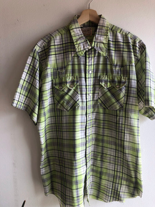 Vintage 1970’s Washington Dee-Cee Pearl Snap Western Shirt - La Lovely Vintage 