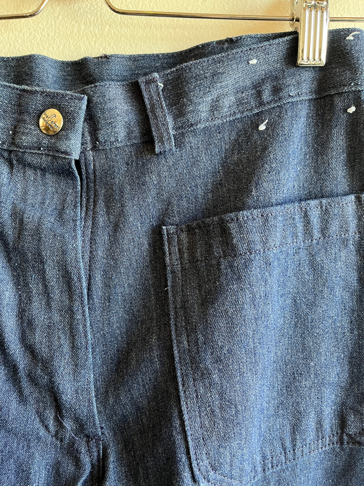 Vintage 1970's Seafarer Flared Denim Jeans
