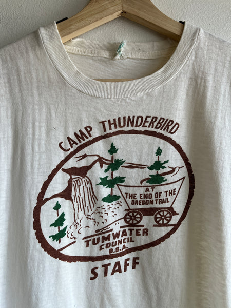 Vintage 1950/1960’s Boy Scouts “Camp Thunderbird” T-Shirt