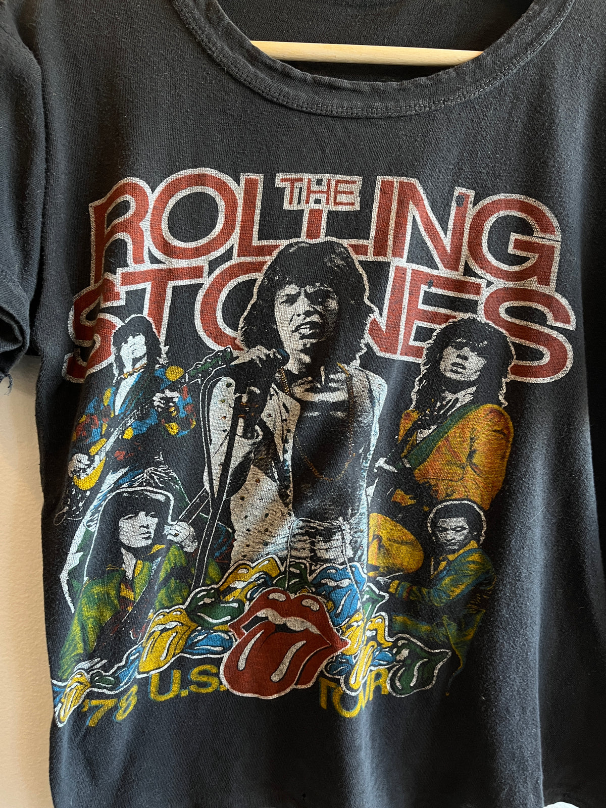 Vintage 1978 Rolling Stones Tour T-Shirt