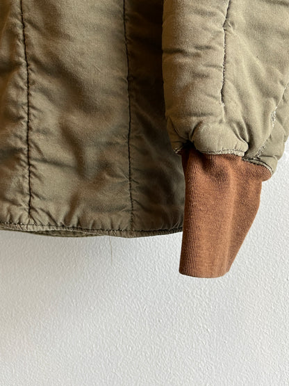 Vintage 1970’s Czech Military Quilted Liner Jacket