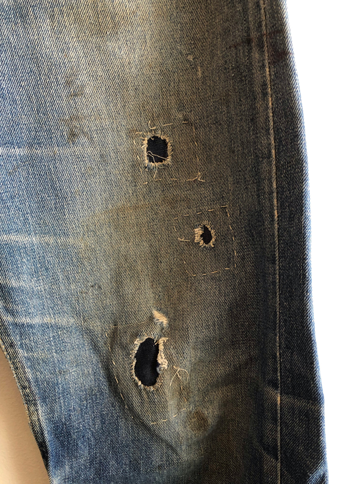 Vintage 1950’s Foremost Half-Selvedge Denim Jeans - La Lovely Vintage 