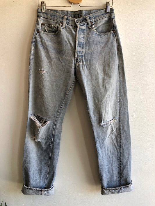 Vintage 1980’s Levi’s 501 Selvedge Denim Jeans - La Lovely Vintage 
