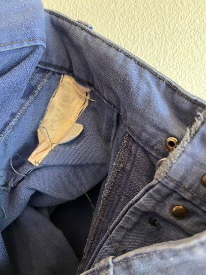 Vintage 1960’s French Workwear Moleskin Pants