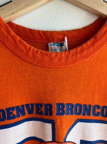 Vintage 1970’s Denver Broncos Champion Football Jersey T-Shirt - La Lovely Vintage 