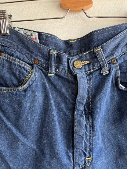 Vintage 1960’s Lady Lee Sanforized Denim Shorts - La Lovely Vintage 