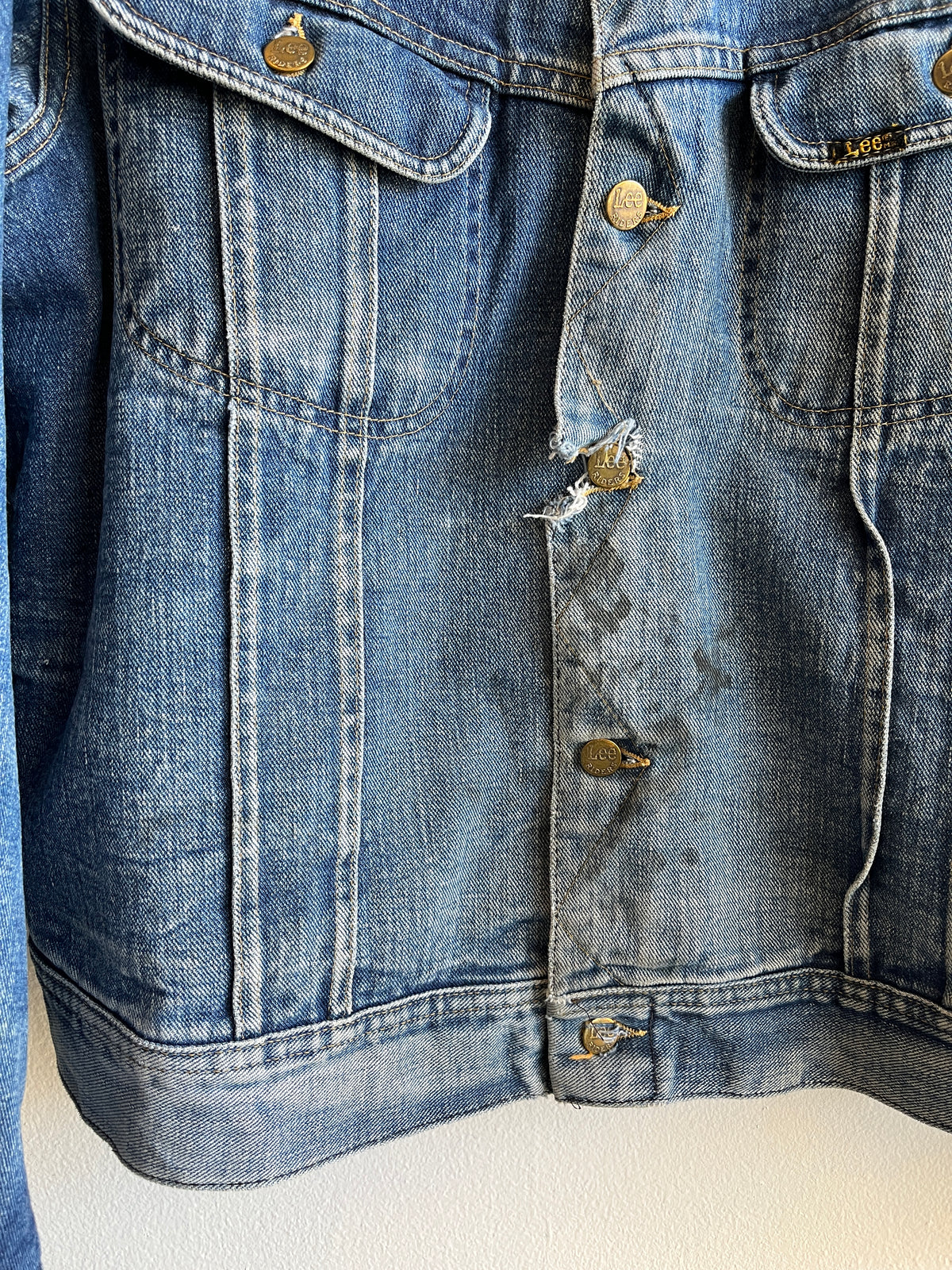 Vintage 1970’s Lee Stormrider denim trucker jacket