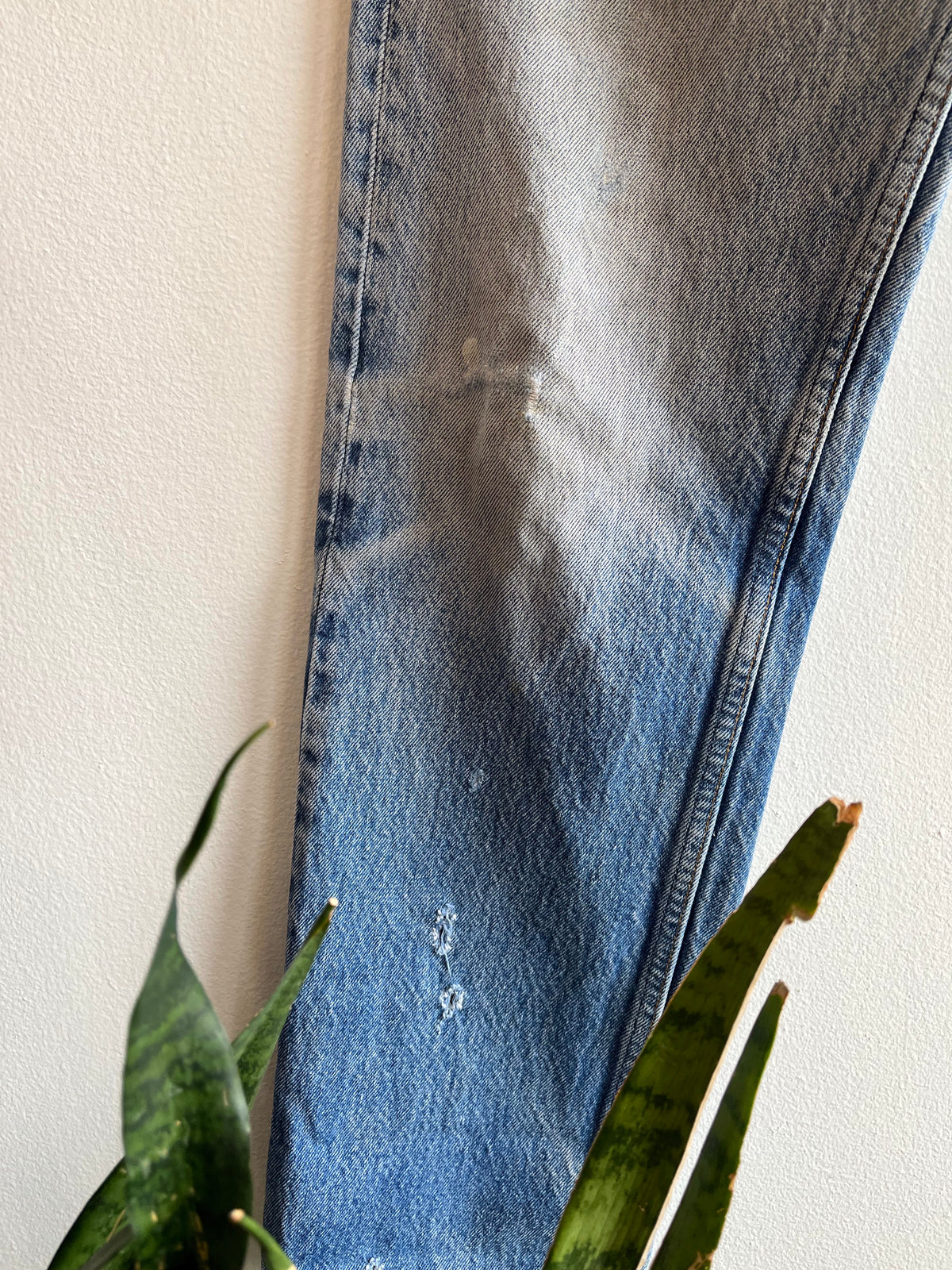 Vintage 1980’s Levi’s 501 Repaired Denim Jeans