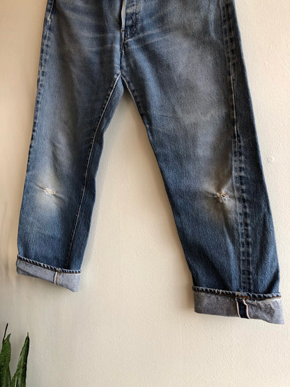 Vintage 1980’s Levi’s 501 Selvedge Denim Jeans