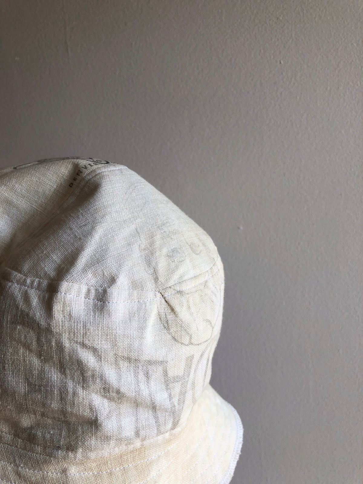 Vintage Feed Sack Custom DDV Bucket Hat - La Lovely Vintage 
