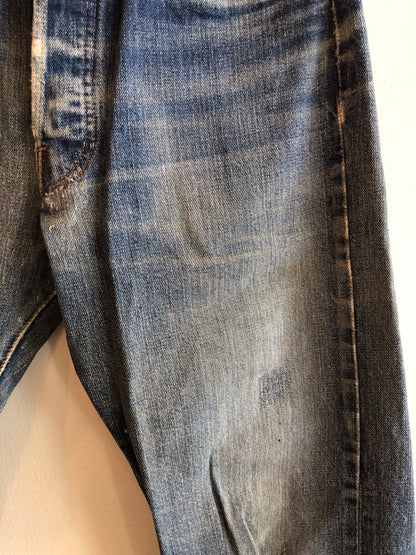 Vintage 1960’s Levi’s “Big E” 501 Selvedge Denim Jeans - La Lovely Vintage 
