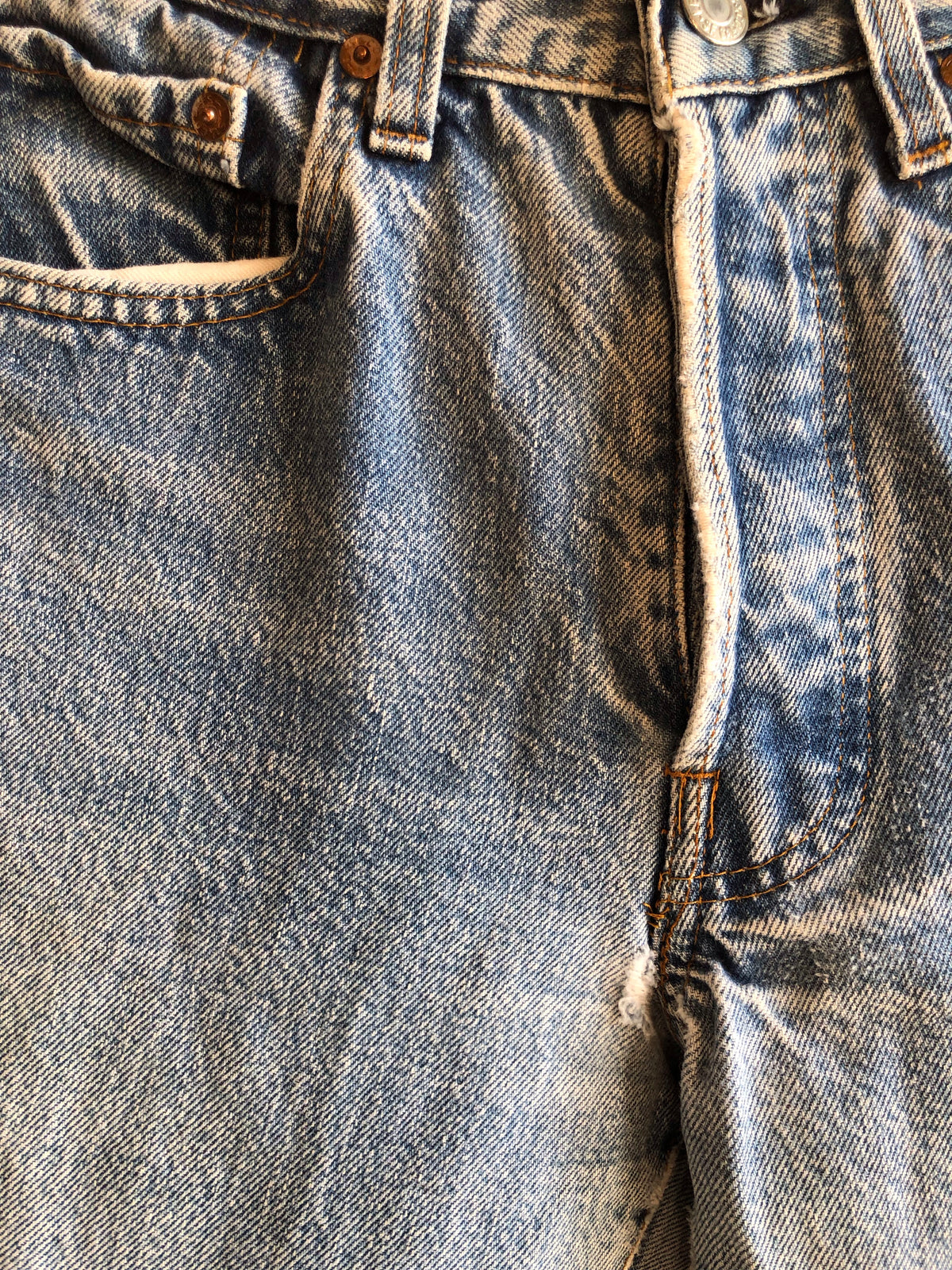Vintage 1980's Levis 501 Selvedge Denim Jeans - La Lovely Vintage 
