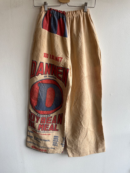 Double Down Vintage -  Adjustable Waist Feedsack Trousers