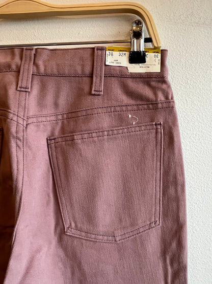 Vintage 1970's Deadstock Levi’s Flare Pants - Salmon
