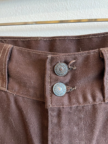 Vintage 1970's Levi’s Flare Pants - Brown