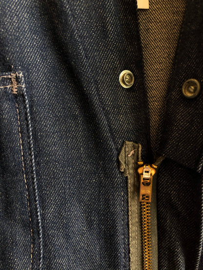 Vintage 1960s/1970s Selvedge Denim Coveralls - La Lovely Vintage 