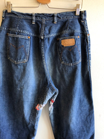 Vintage 1960’s Maverick by Blue Bell Denim Jeans - La Lovely Vintage 