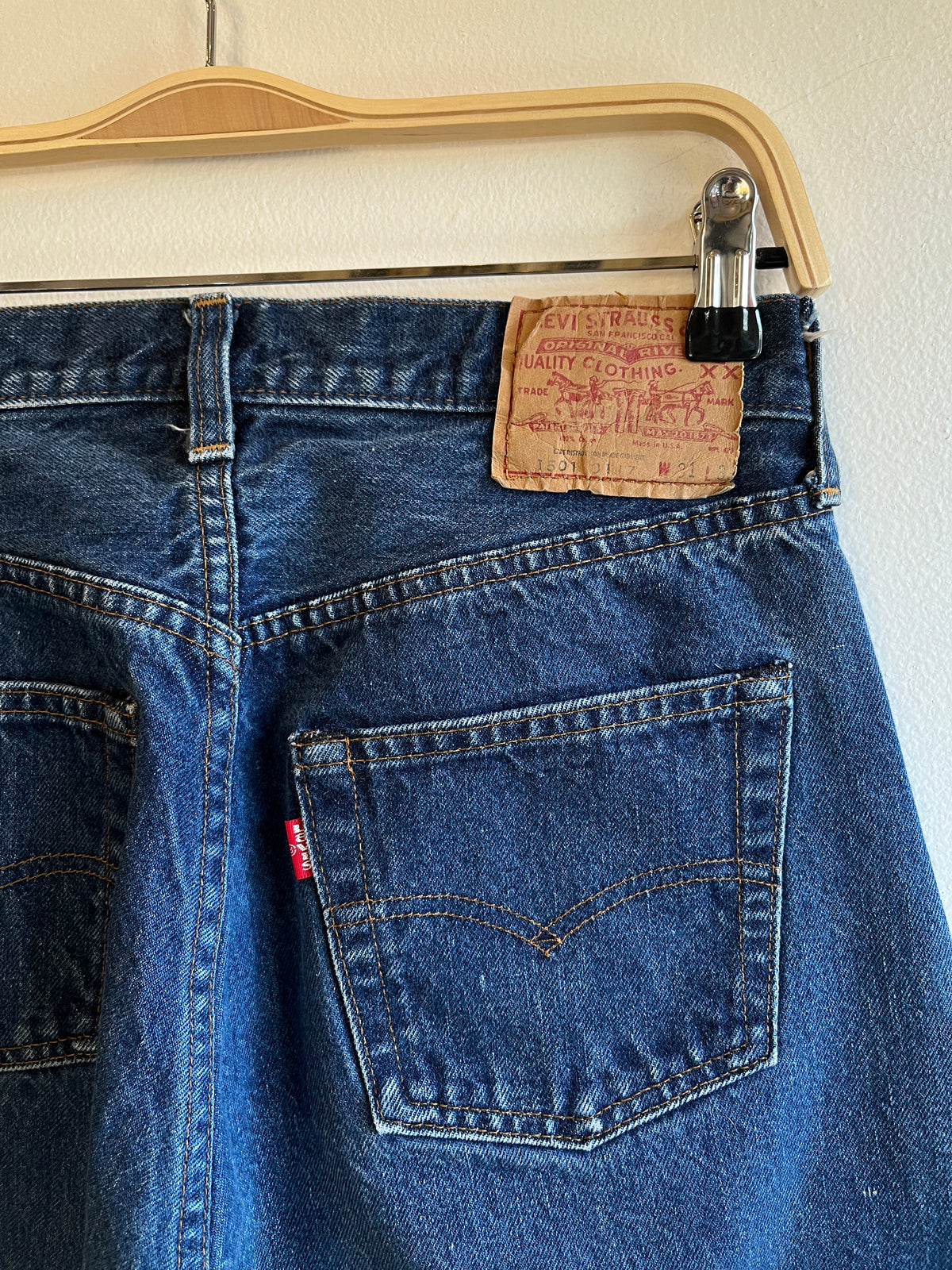 Vintage 1980’s Levi’s 501 Selvedge Denim Jeans
