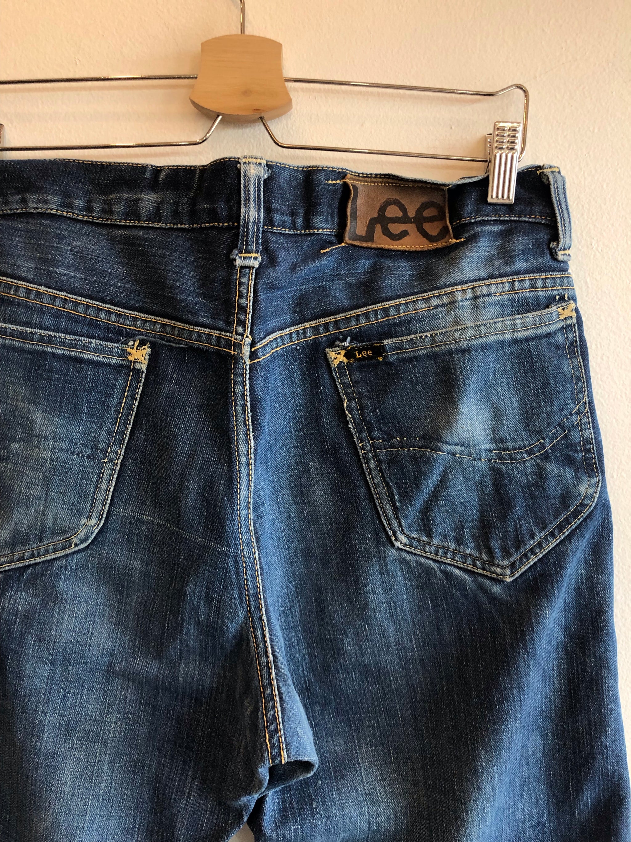 Vintage 1950's Lee Riders Center Patch Denim Jeans – La Lovely Vintage