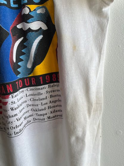Vintage 1989 Rolling Stones Tour T-Shirt - La Lovely Vintage 