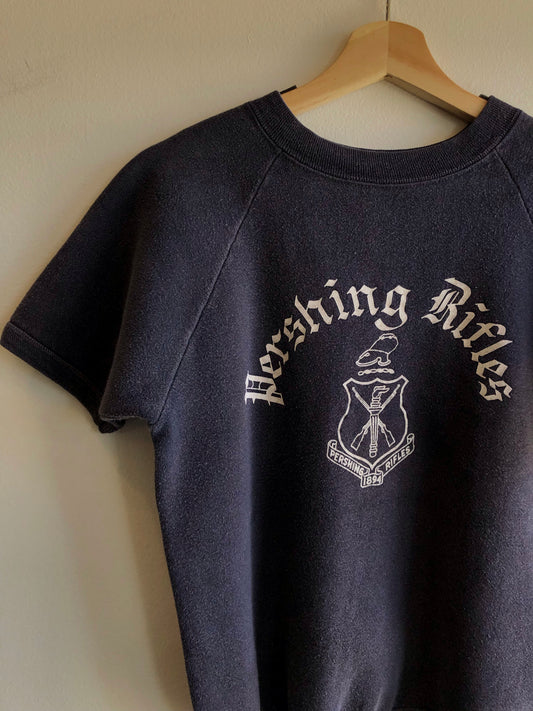 Vintage 1960’s Pershing Rifles Short Sleeve Sweatshirt