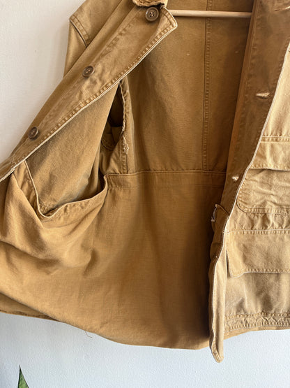 Vintage 1940’s Blue Bill Canvas Hunting Jacket