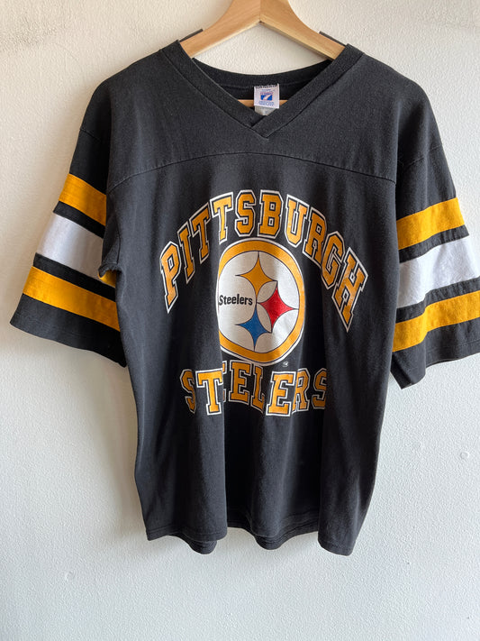 Vintage 1980’s Pittsburg Steelers Jersey T-Shirt - La Lovely Vintage 