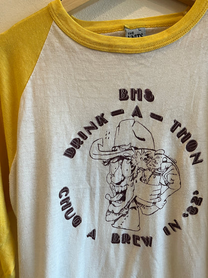 Vintage 1980’s “BHS Drink-A-Thon” T-Shirt