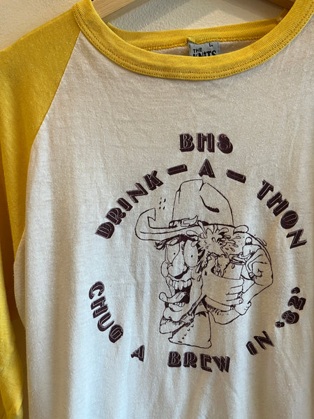 Vintage 1980’s “BHS Drink-A-Thon” T-Shirt