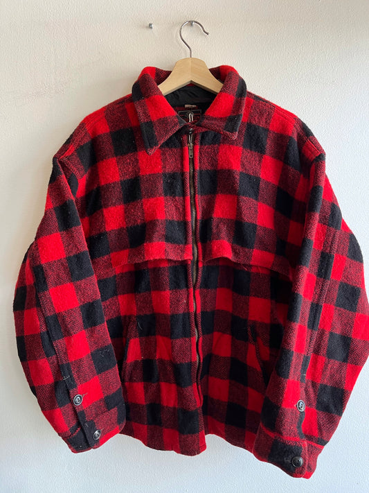 Vintage 1940’s Chinstrap Wool Mackinaw Jacket