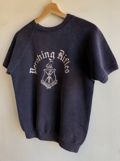 Vintage 1960’s Pershing Rifles Short Sleeve Sweatshirt - La Lovely Vintage 
