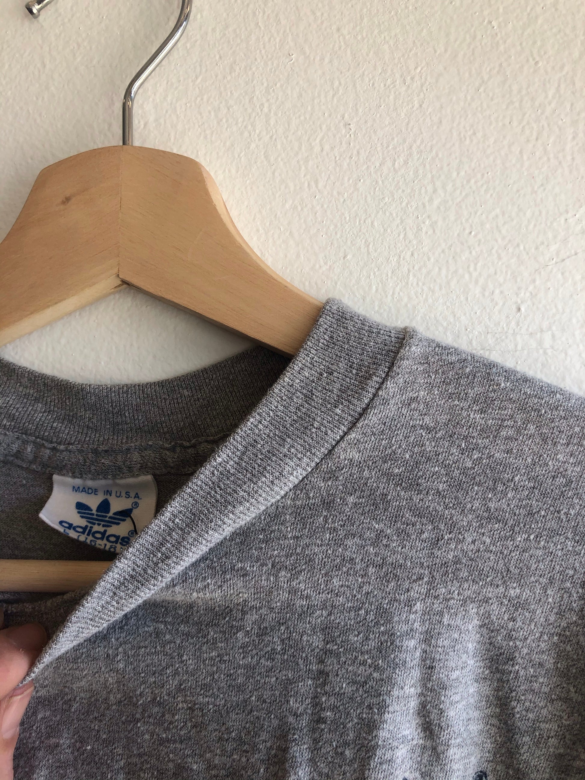 Vintage 1970/1980’s Adidas “Trefoil” Longsleeve T-Shirt - La Lovely Vintage 