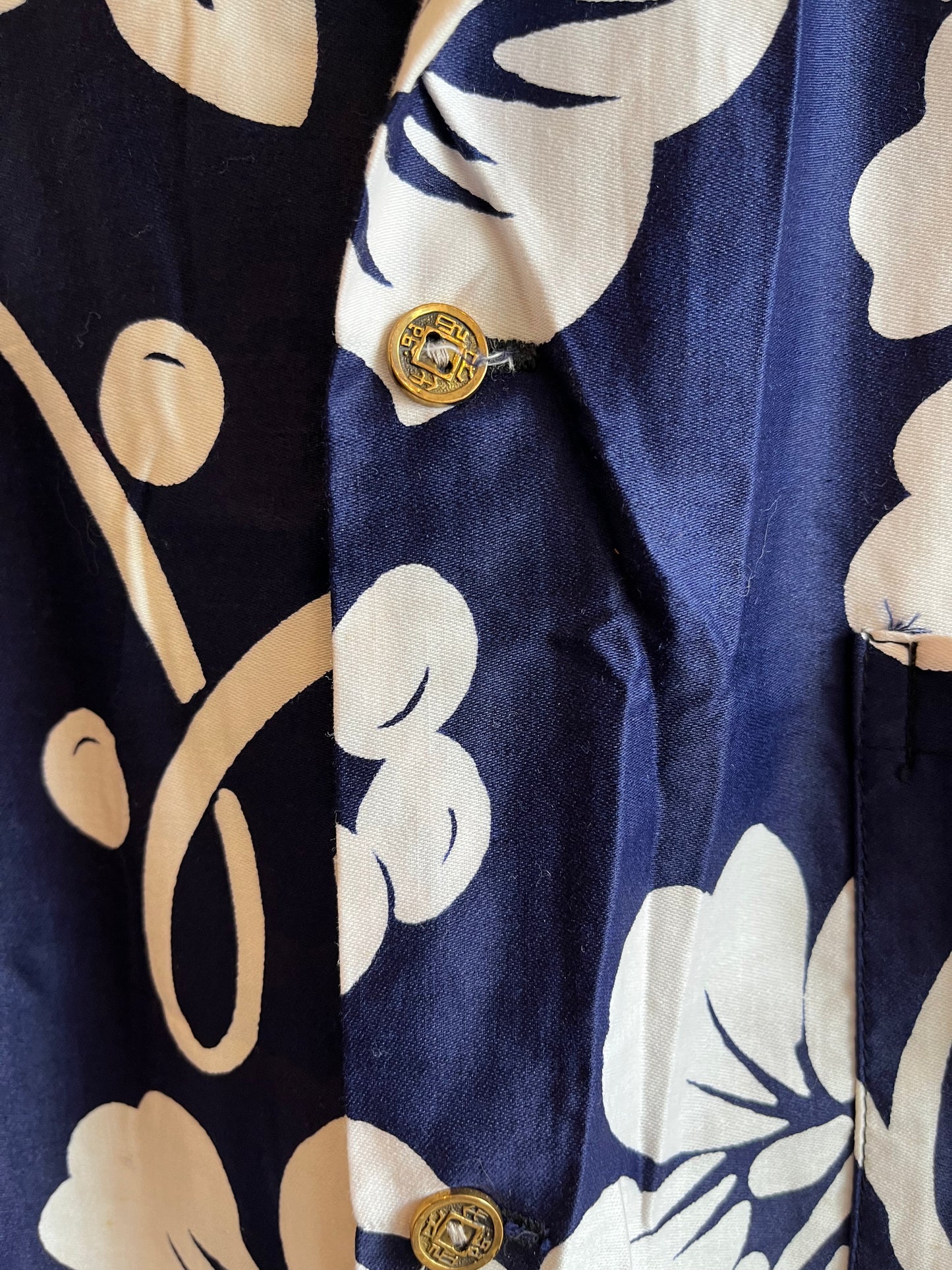 Vintage 1940/1950’s Liberty House Hawaiian Loop Collar Shirt