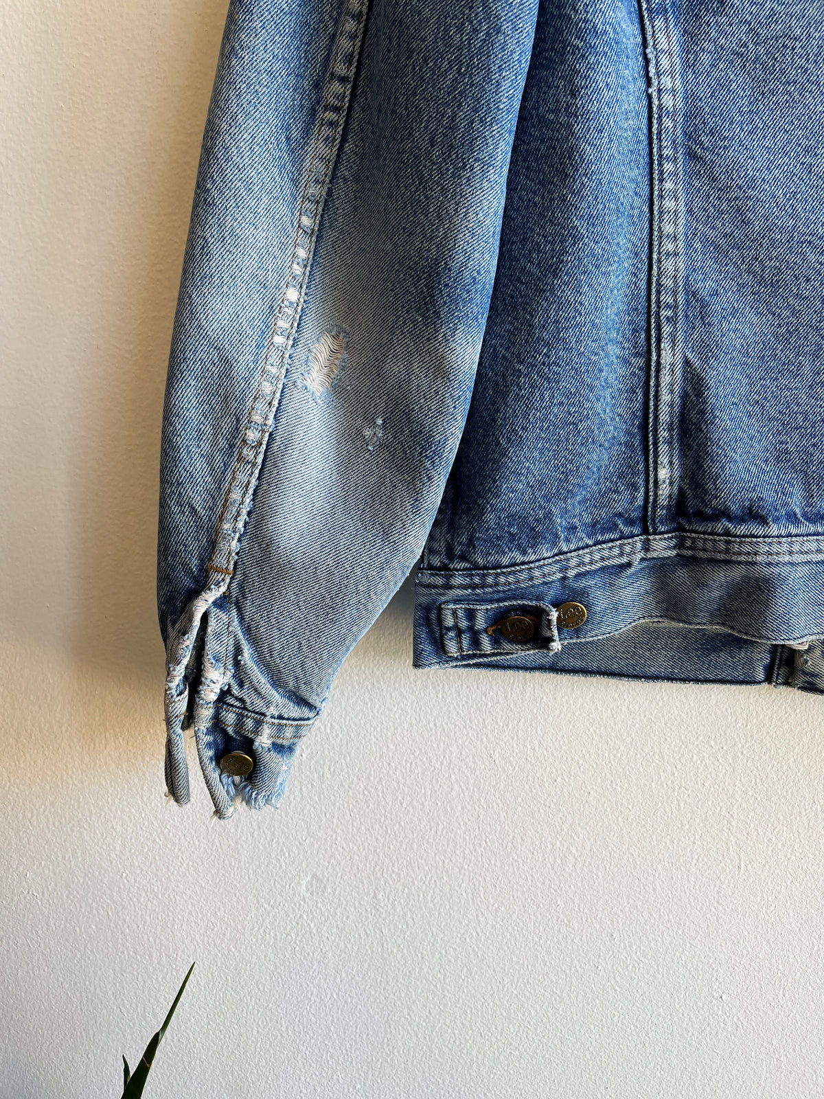 Vintage 1990’s Lee Stormrider denim trucker jacket