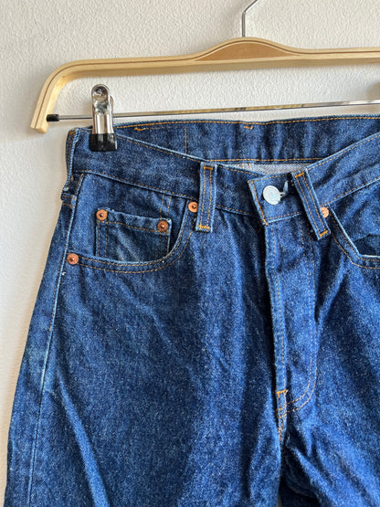 Vintage 1980’s Levi’s 501 Dark Denim Jeans