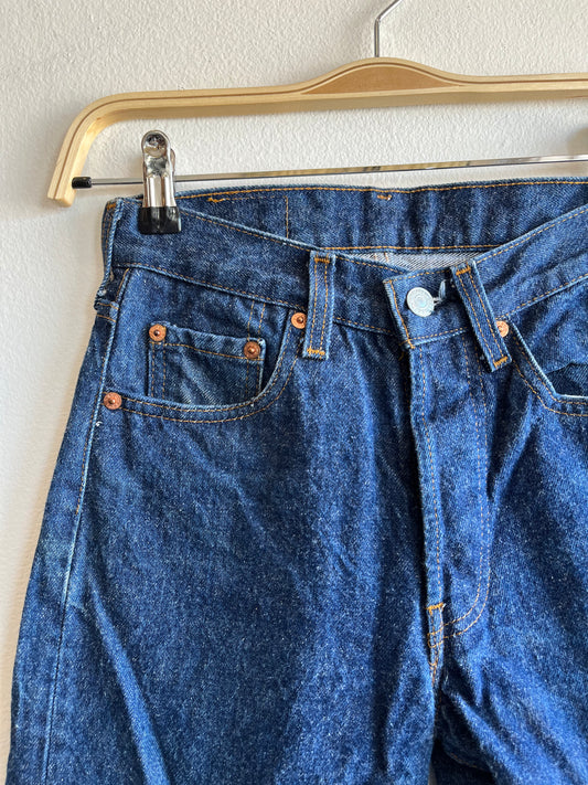 Vintage 1980’s Levi’s 501 Dark Denim Jeans