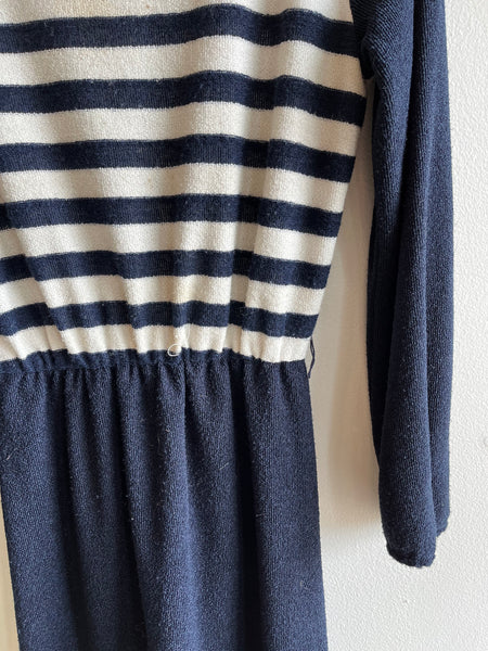 Vintage 1960’s Terry Cloth Striped Dress